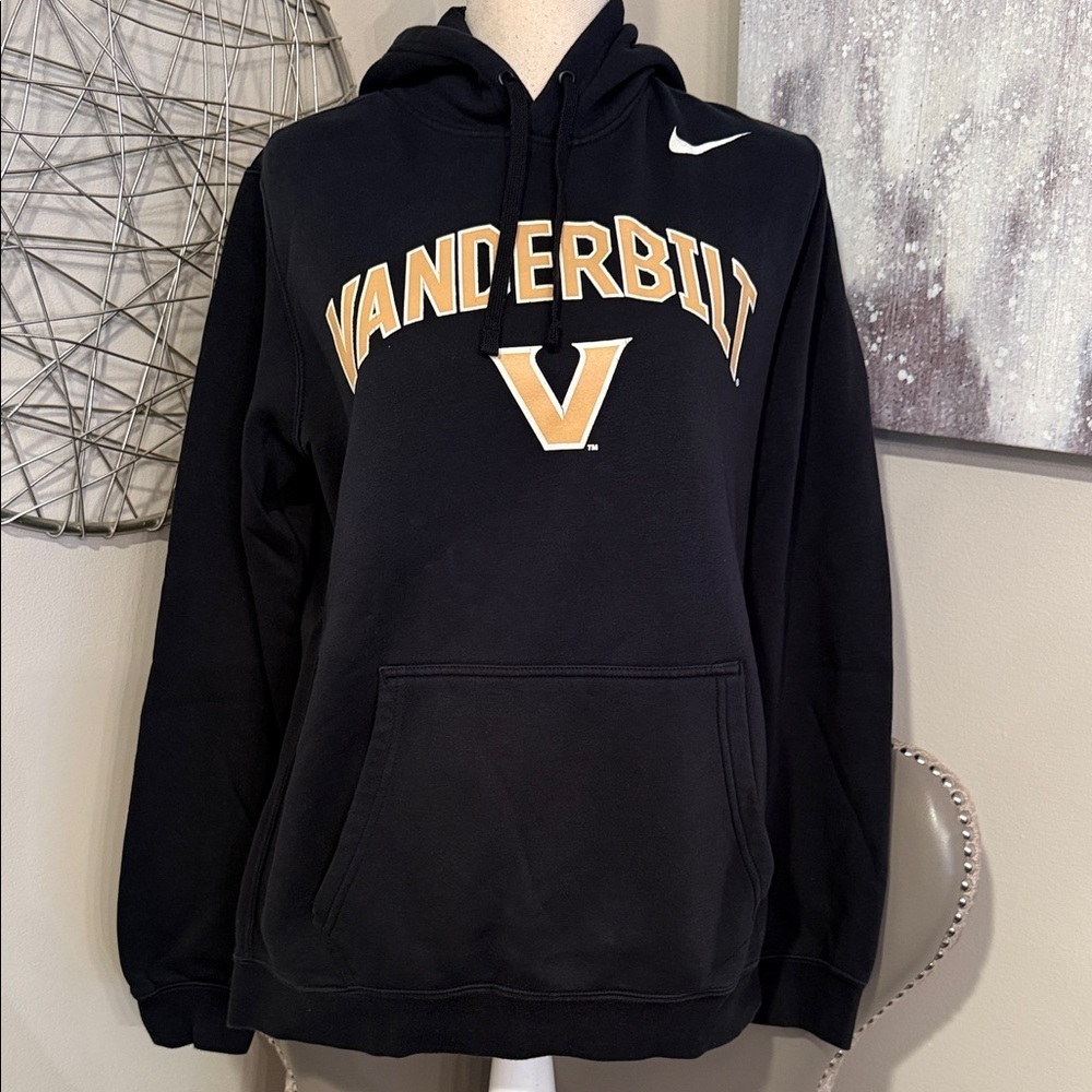 Nike Vanderbilt Black Pullover Hoodie size medium